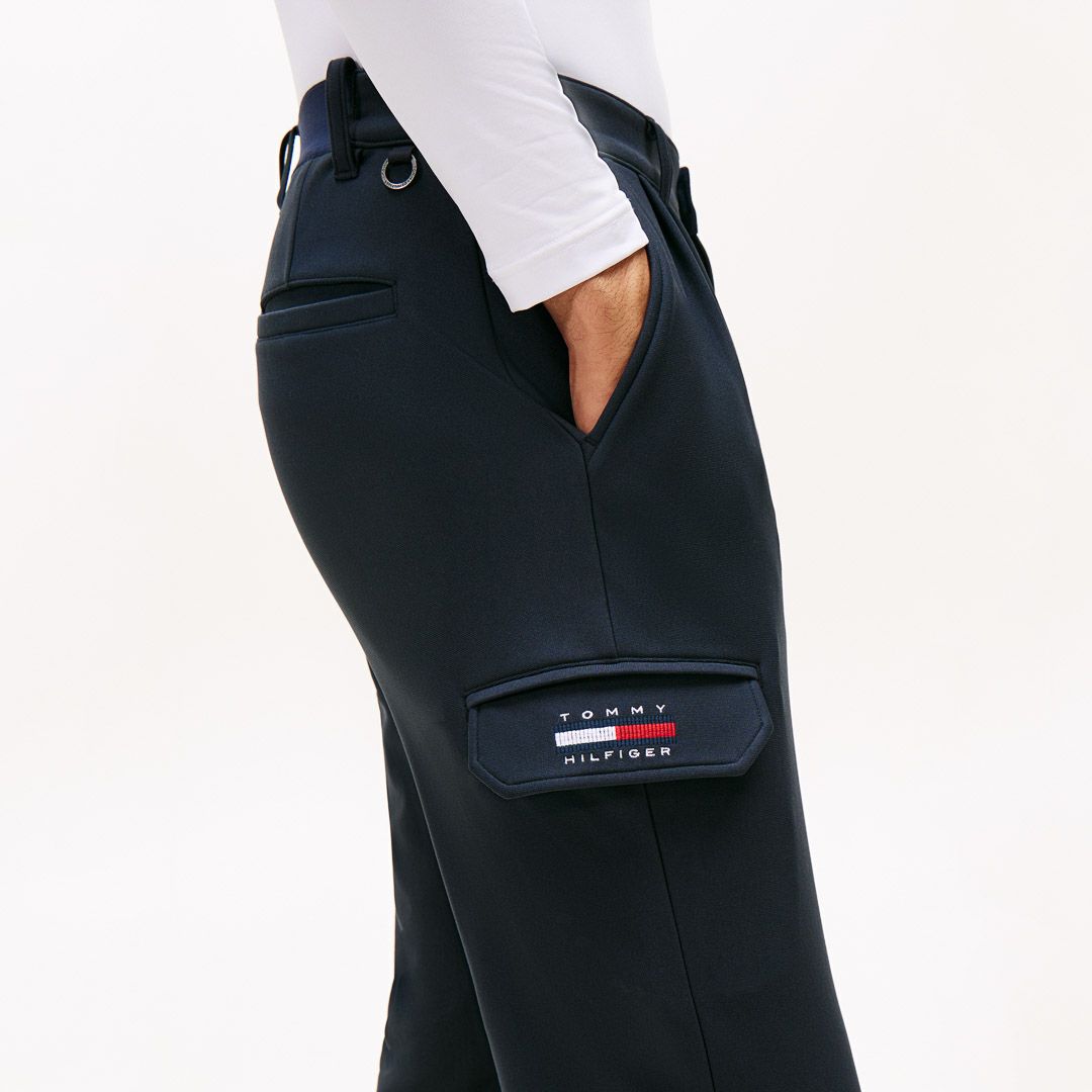 トミー ヒルフィガー ゴルフ Tommy Hilfiger Golf メンズ メンズ ツータック リラックス テ-パ-ドパンツ THMA576 詳細23