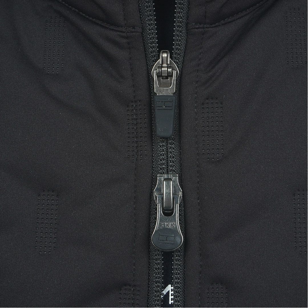 [トミーヒルフィガー]メンズ 高周波 中綿キルトベスト　ブラック