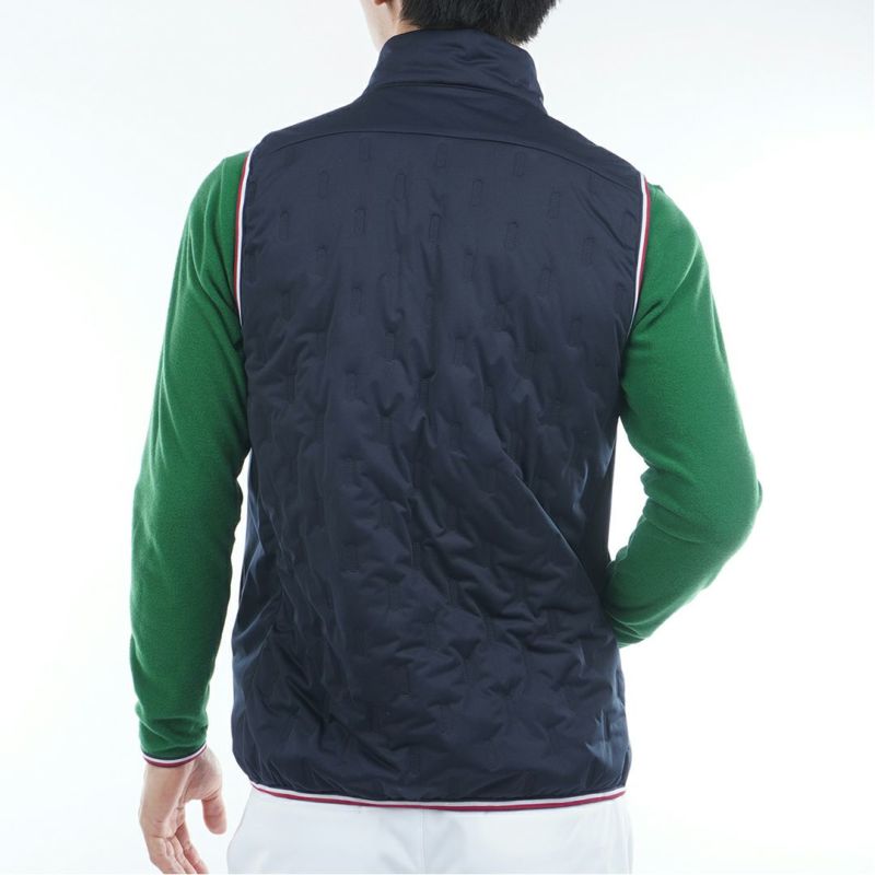 トミー ヒルフィガー ゴルフ Tommy Hilfiger Golf メンズ メンズ 高周波 中綿キルトベスト THMA577 詳細17