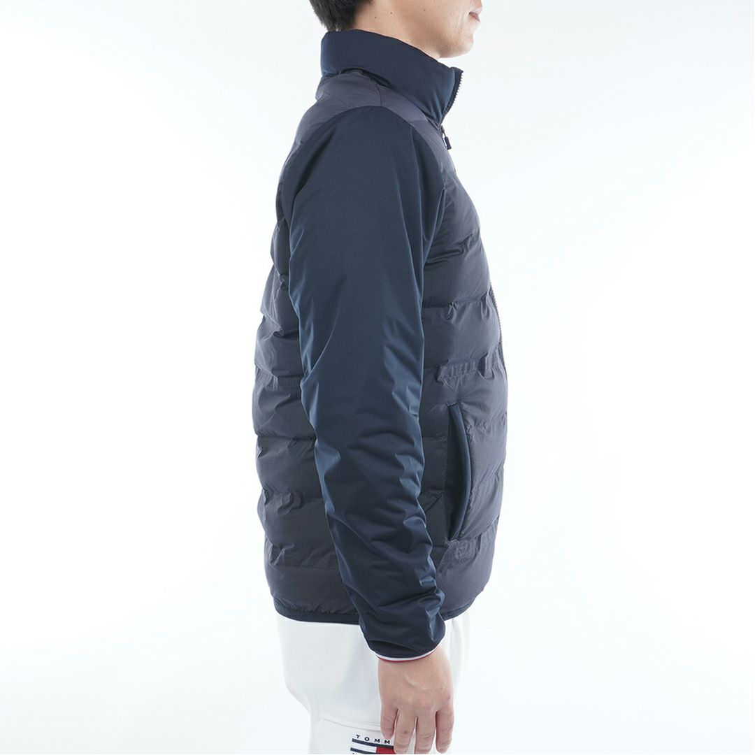トミー ヒルフィガー ゴルフ Tommy Hilfiger Golf メンズ メンズ ロゴ入り接結キルト 中綿ジャケット THMA578 詳細11