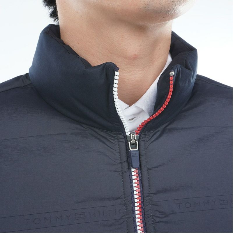トミー ヒルフィガー ゴルフ Tommy Hilfiger Golf メンズ メンズ ロゴ入り接結キルト 中綿ジャケット THMA578 詳細13