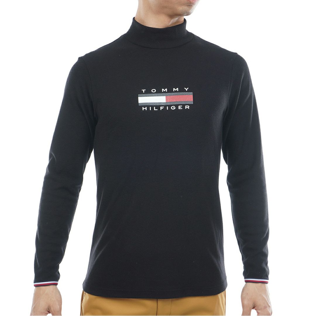 トミー ヒルフィガー ゴルフ Tommy Hilfiger Golf メンズ メンズ トミーフラッグ 長袖ハイネックシャツ THMA579 詳細4