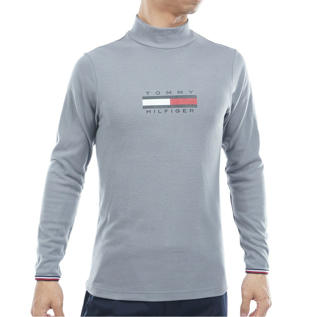 トミー ヒルフィガー ゴルフ Tommy Hilfiger Golf メンズ メンズ トミーフラッグ 長袖ハイネックシャツ THMA579 詳細7