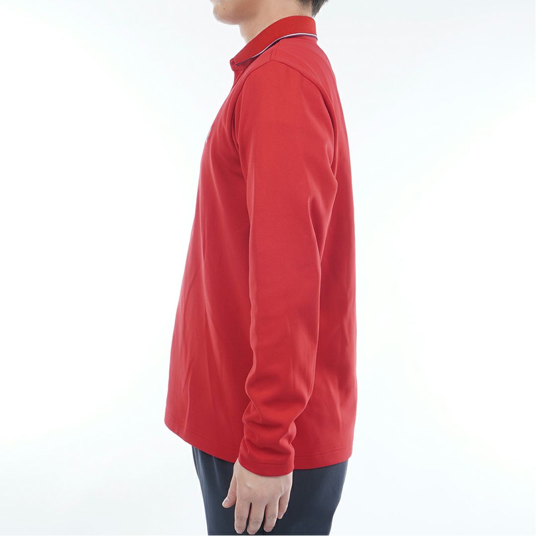 トミー ヒルフィガー ゴルフ Tommy Hilfiger Golf メンズ メンズ 台衿付き 長袖ジップアップポロシャツ THMA580 詳細12