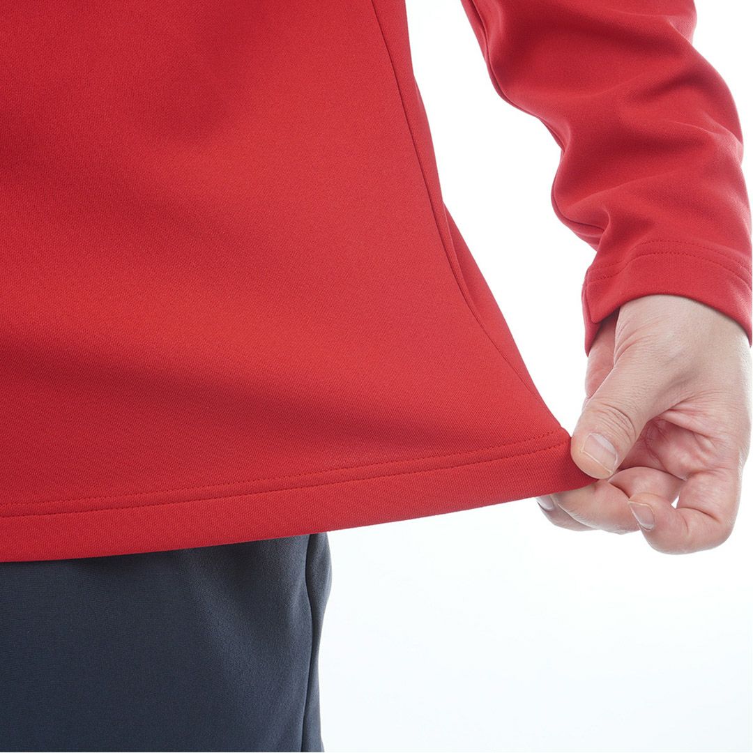 トミー ヒルフィガー ゴルフ Tommy Hilfiger Golf メンズ メンズ 台衿付き 長袖ジップアップポロシャツ THMA580 詳細15