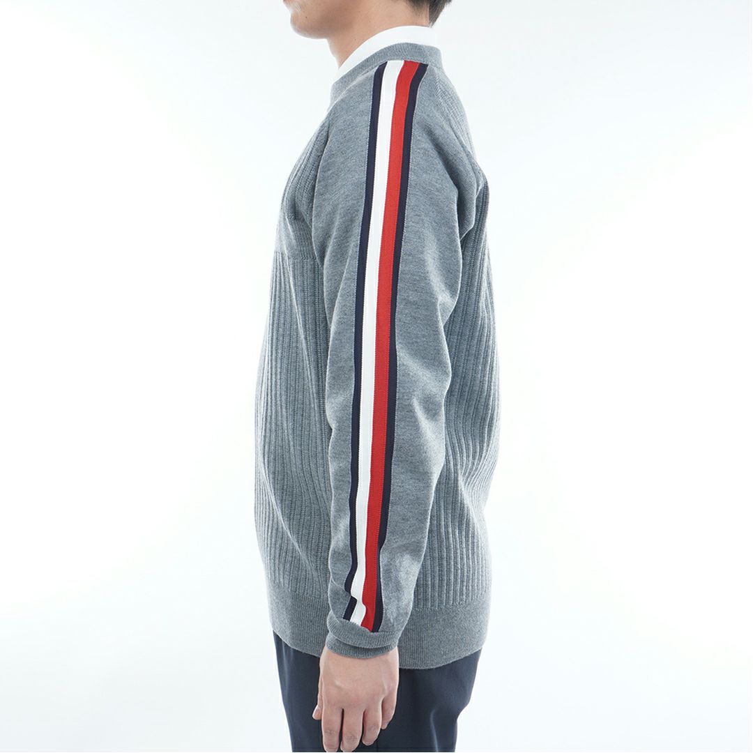 トミー ヒルフィガー ゴルフ Tommy Hilfiger Golf メンズ メンズ スポーツクラシック クルーネックニット THMA581 詳細3