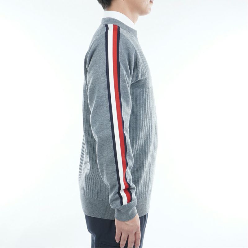 トミー ヒルフィガー ゴルフ Tommy Hilfiger Golf メンズ メンズ スポーツクラシック クルーネックニット THMA581 詳細5