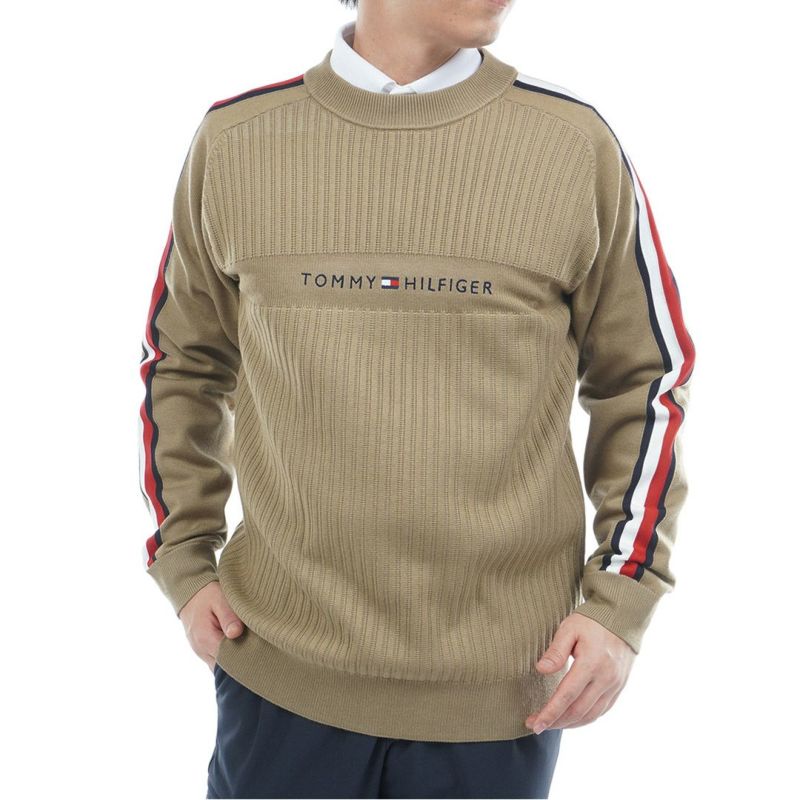 トミー ヒルフィガー ゴルフ Tommy Hilfiger Golf メンズ メンズ スポーツクラシック クルーネックニット THMA581 詳細10
