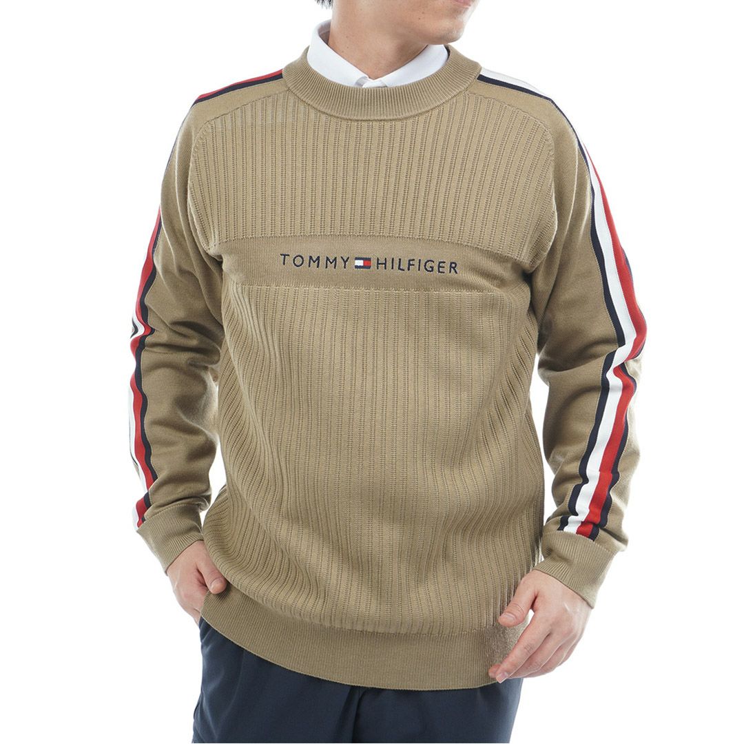 トミー ヒルフィガー ゴルフ Tommy Hilfiger Golf メンズ メンズ スポーツクラシック クルーネックニット THMA581 詳細10