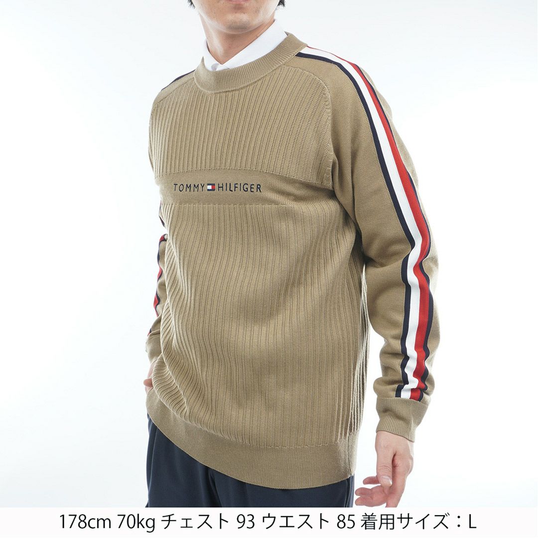 トミー ヒルフィガー ゴルフ Tommy Hilfiger Golf メンズ メンズ スポーツクラシック クルーネックニット THMA581 詳細11