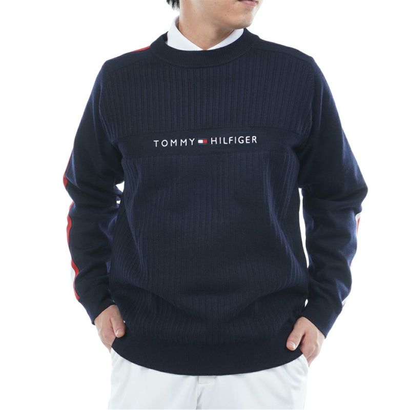 トミー ヒルフィガー ゴルフ Tommy Hilfiger Golf メンズ メンズ スポーツクラシック クルーネックニット THMA581 詳細13