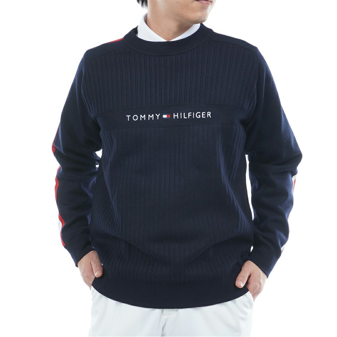 トミー ヒルフィガー ゴルフ Tommy Hilfiger Golf メンズ メンズ スポーツクラシック クルーネックニット THMA581 詳細13