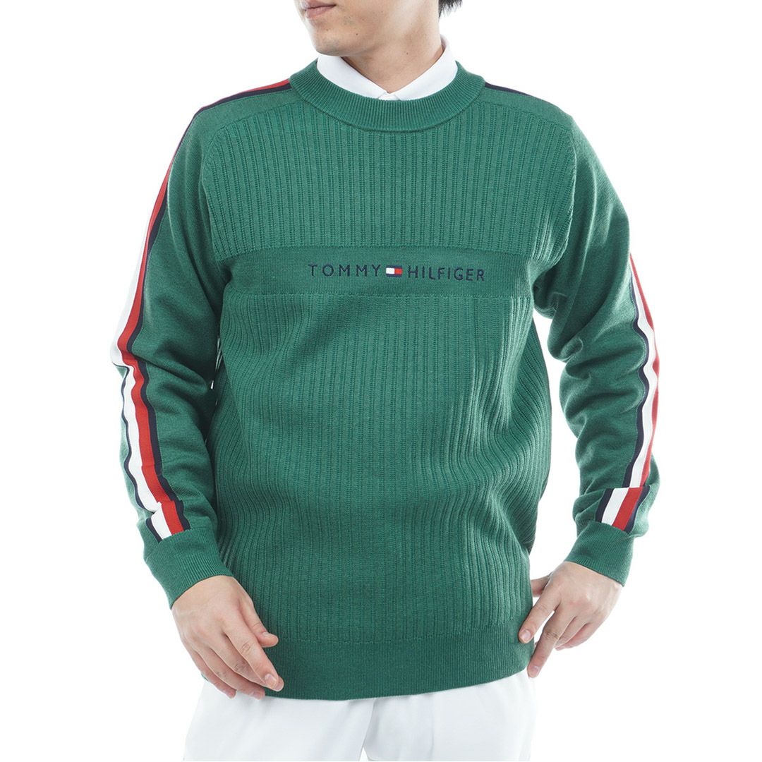 トミー ヒルフィガー ゴルフ Tommy Hilfiger Golf メンズ メンズ スポーツクラシック クルーネックニット THMA581 詳細19