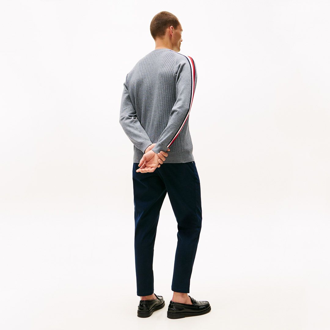 トミー ヒルフィガー ゴルフ Tommy Hilfiger Golf メンズ メンズ スポーツクラシック クルーネックニット THMA581 詳細22