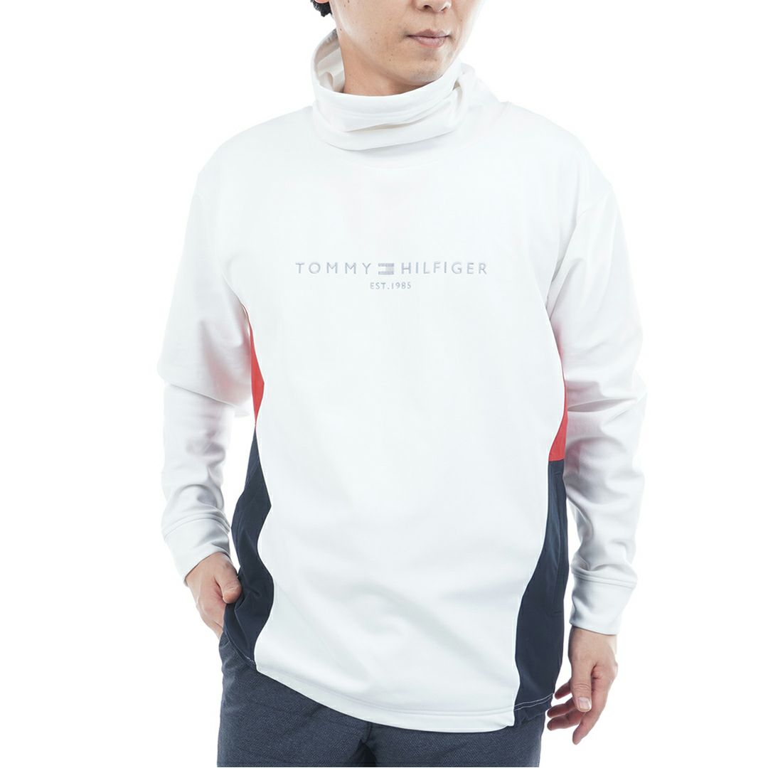 トミー ヒルフィガー ゴルフ Tommy Hilfiger Golf メンズ メンズ ネックウォーマー付 スウェット THMA583 詳細1