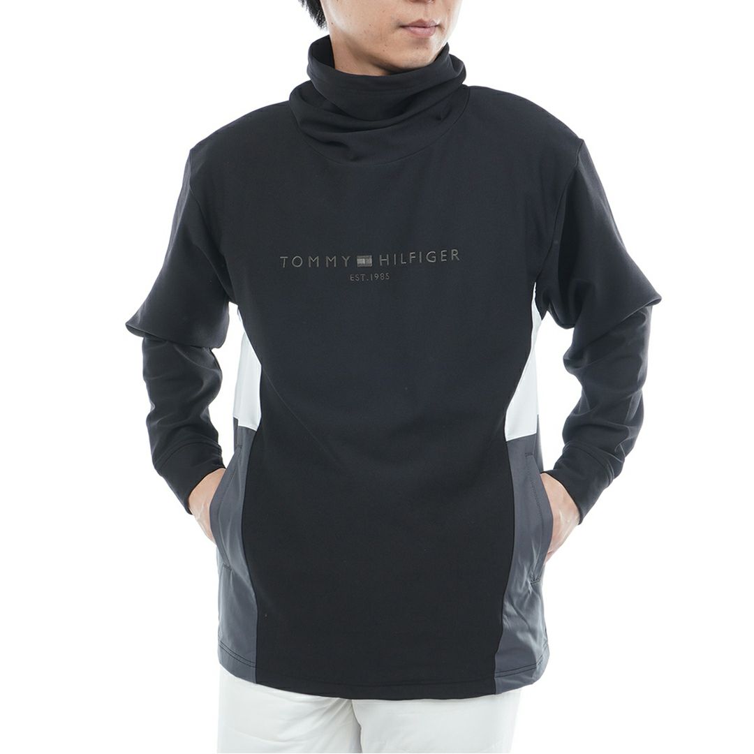 トミー ヒルフィガー ゴルフ Tommy Hilfiger Golf メンズ メンズ ネックウォーマー付 スウェット THMA583 詳細4