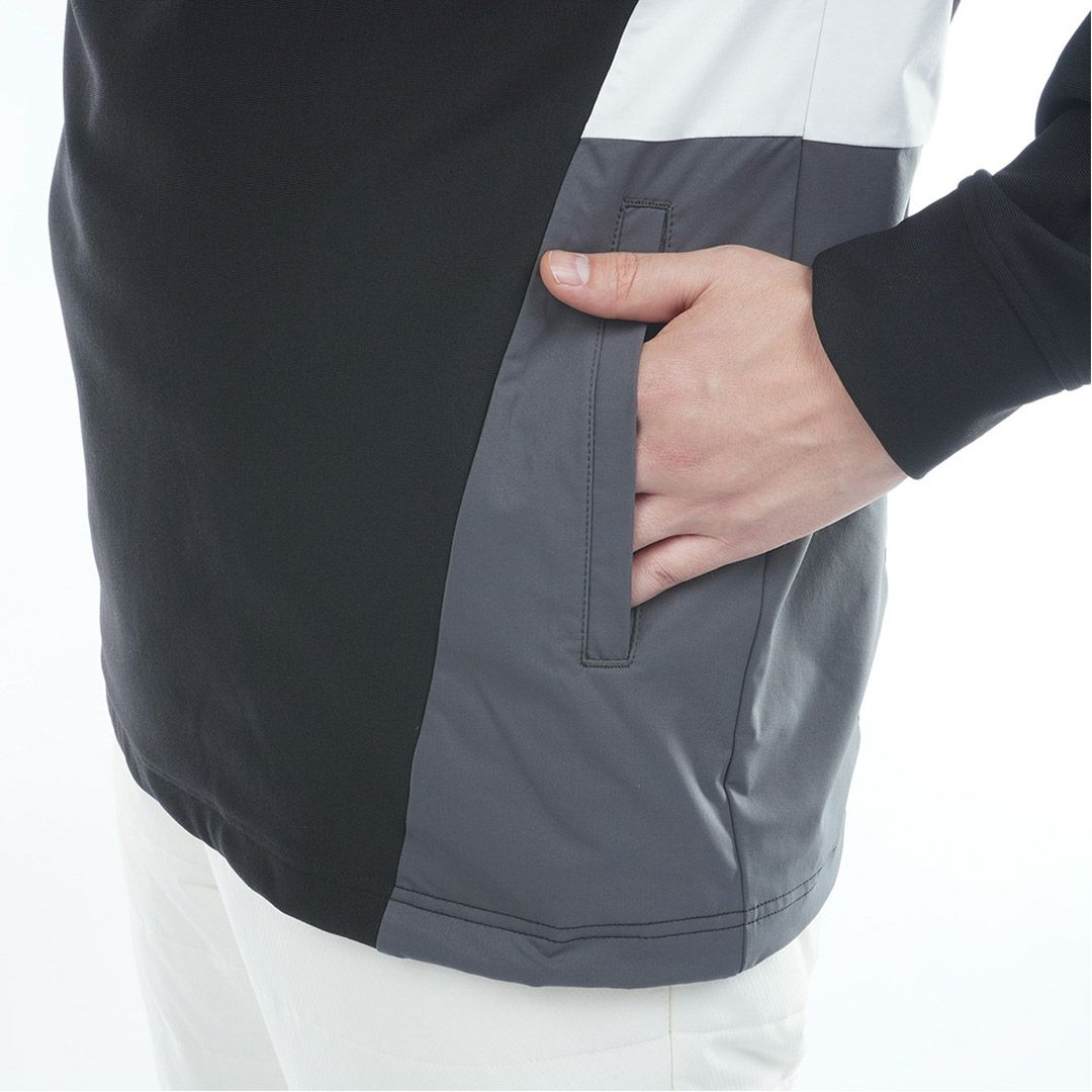 トミー ヒルフィガー ゴルフ Tommy Hilfiger Golf メンズ メンズ ネックウォーマー付 スウェット THMA583 詳細10