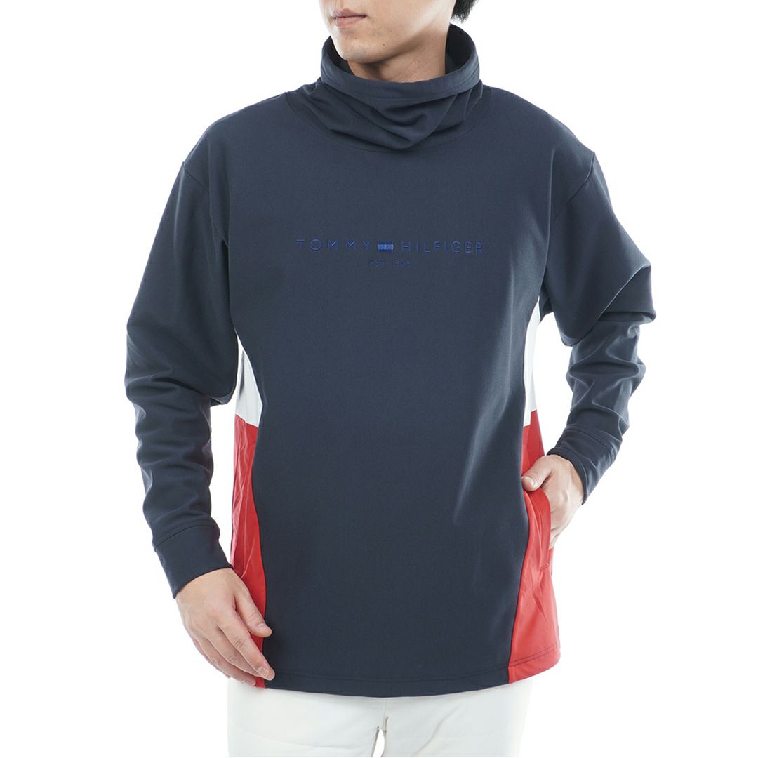 トミー ヒルフィガー ゴルフ Tommy Hilfiger Golf メンズ メンズ ネックウォーマー付 スウェット THMA583 詳細15