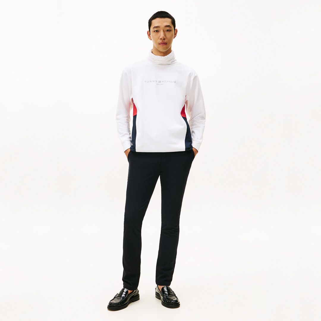 30％OFF】[トミーヒルフィガー]メンズ ネックウォーマー付 スウェット