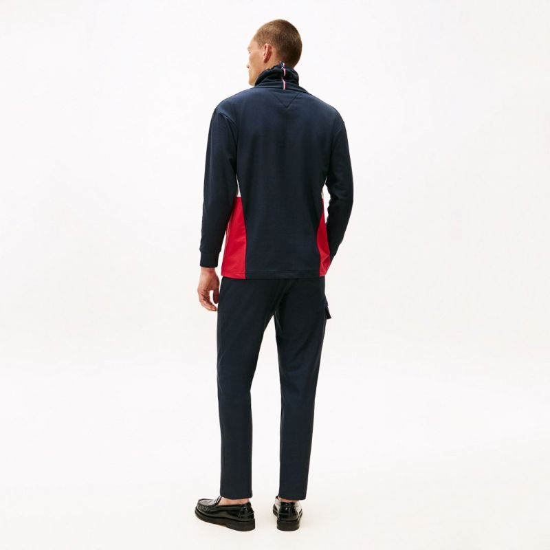 トミー ヒルフィガー ゴルフ Tommy Hilfiger Golf メンズ メンズ ネックウォーマー付 スウェット THMA583 詳細23