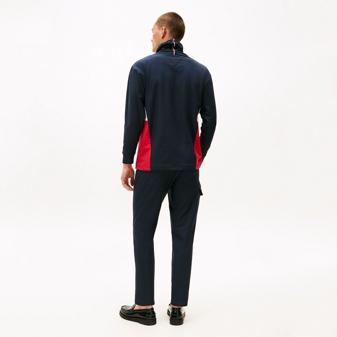 トミー ヒルフィガー ゴルフ Tommy Hilfiger Golf メンズ メンズ ネックウォーマー付 スウェット THMA583 詳細23