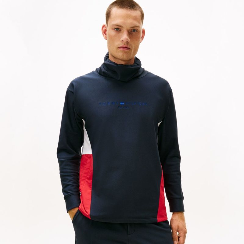 トミー ヒルフィガー ゴルフ Tommy Hilfiger Golf メンズ メンズ ネックウォーマー付 スウェット THMA583 詳細26