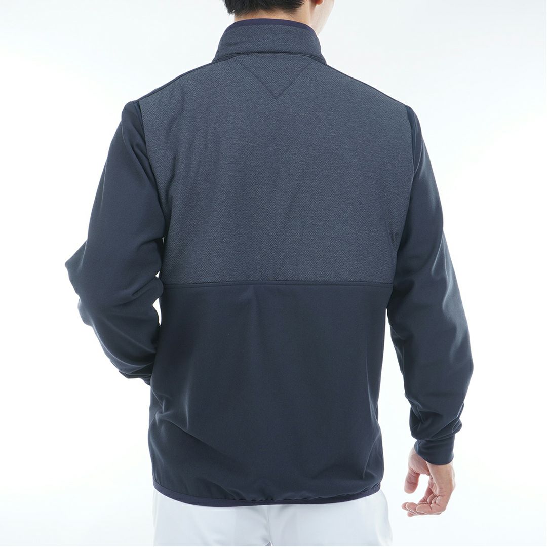 トミー ヒルフィガー ゴルフ Tommy Hilfiger Golf メンズ メンズ アクションプリーツ ハイブリット中綿ジャケット THMA586 詳細10