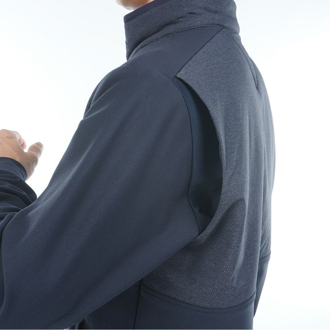 トミー ヒルフィガー ゴルフ Tommy Hilfiger Golf メンズ メンズ アクションプリーツ ハイブリット中綿ジャケット THMA586 詳細13