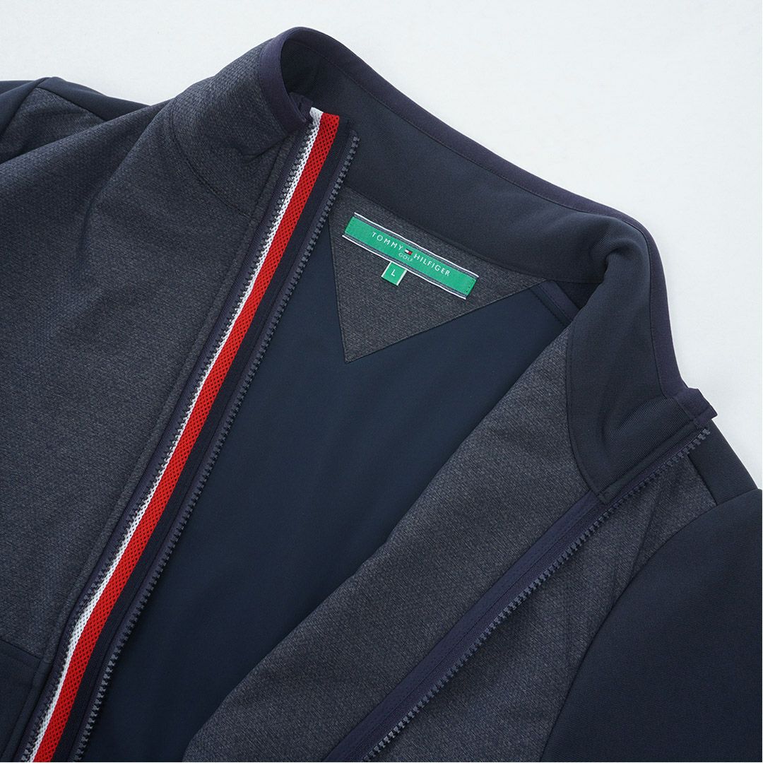 トミー ヒルフィガー ゴルフ Tommy Hilfiger Golf メンズ メンズ アクションプリーツ ハイブリット中綿ジャケット THMA586 詳細18