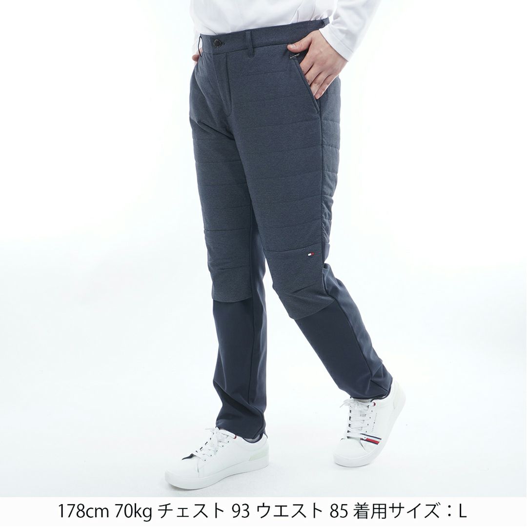 トミー ヒルフィガー ゴルフ Tommy Hilfiger Golf メンズ メンズ ハイブリット 中綿ロングパンツ THMA588 詳細8