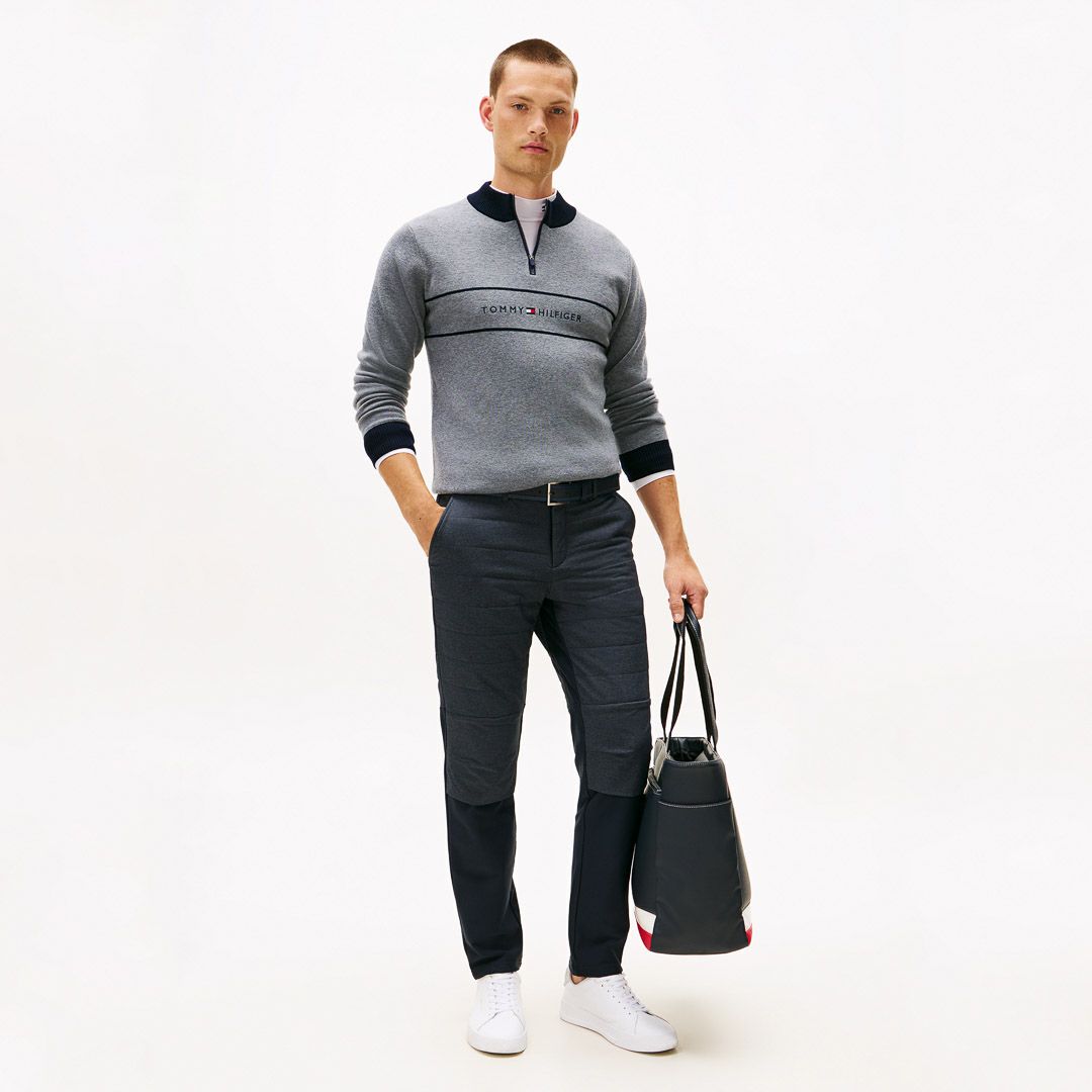 トミー ヒルフィガー ゴルフ Tommy Hilfiger Golf メンズ メンズ ハイブリット 中綿ロングパンツ THMA588 詳細23