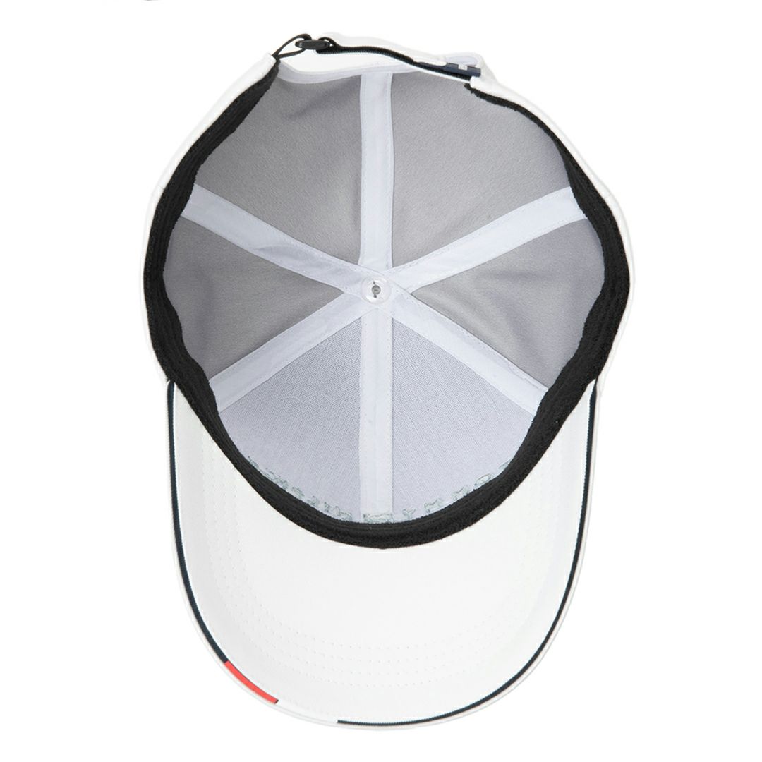 [トミーヒルフィガー]キャップ 撥水　ホワイト