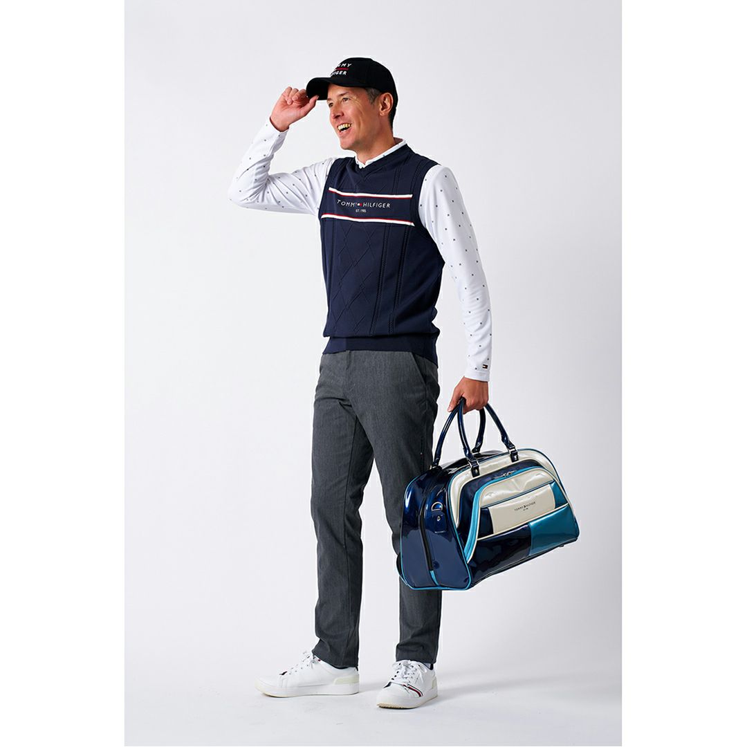トミー ヒルフィガー ゴルフ Tommy Hilfiger Golf メンズ レディース ユニセックス ボストンバッグ エナメルスポーツ THMG5FB1 詳細8