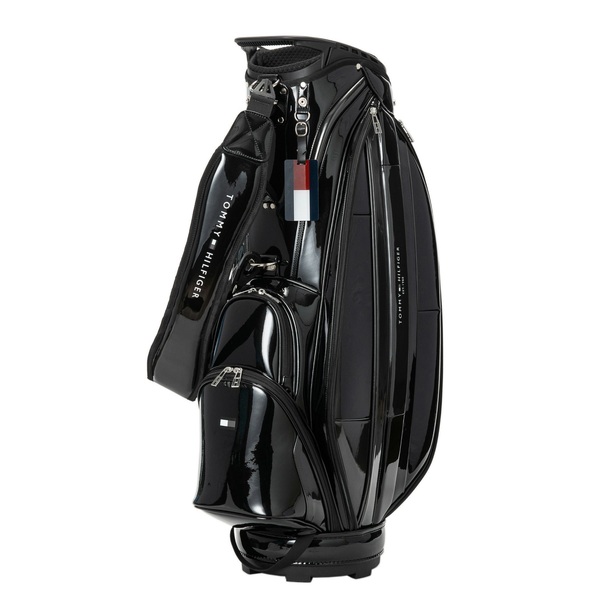 トミー ヒルフィガー ゴルフ Tommy Hilfiger Golf メンズ レディース ユニセックス カートキャディバッグ エナメルスポーツ THMG5FC1 詳細2