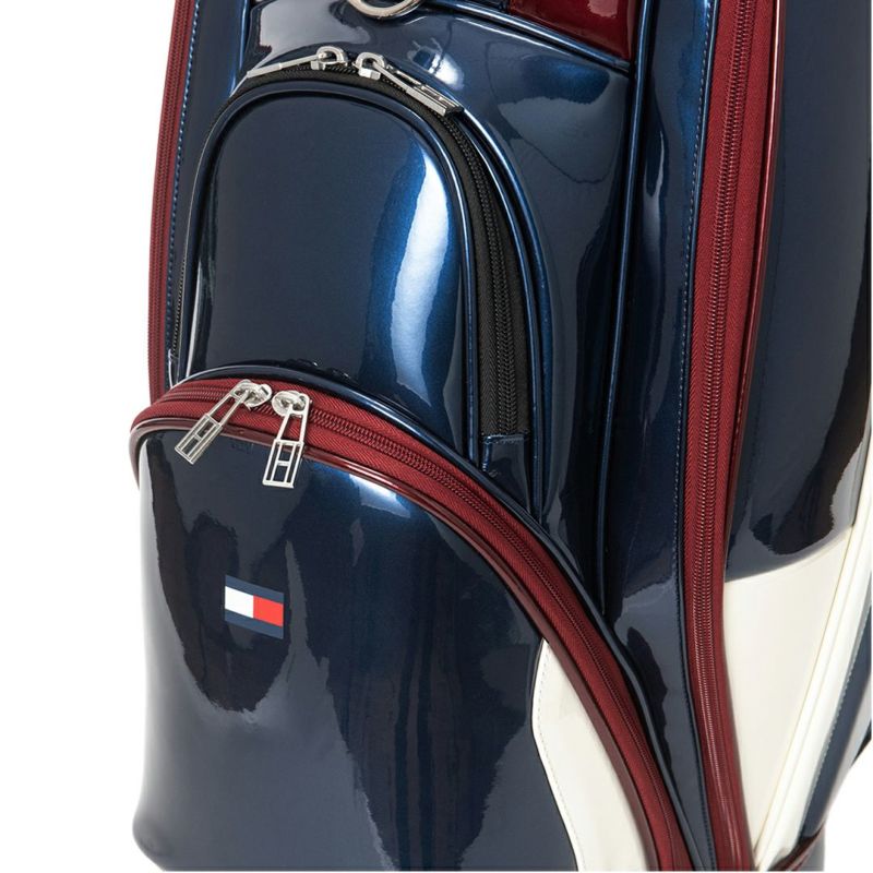 [トミーヒルフィガー]カートキャディバッグ エナメルスポーツ　トリコロール