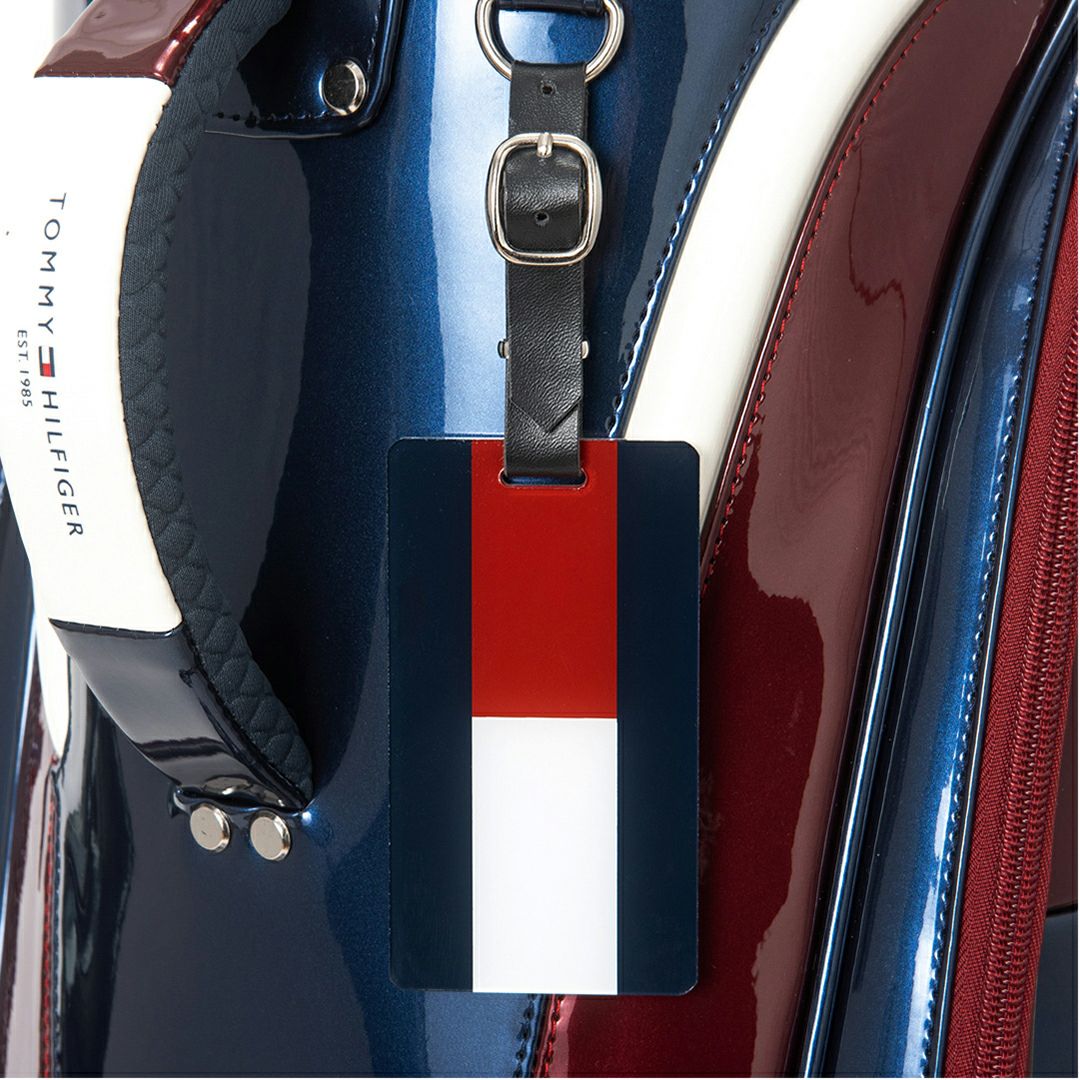 トミー ヒルフィガー ゴルフ Tommy Hilfiger Golf メンズ レディース ユニセックス カートキャディバッグ エナメルスポーツ THMG5FC1 詳細12