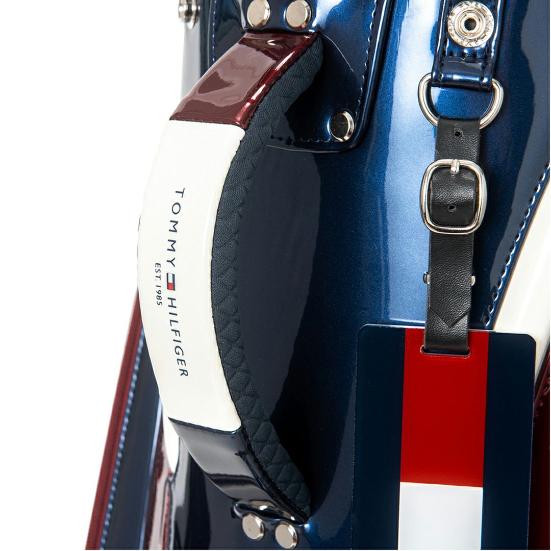 トミー ヒルフィガー ゴルフ Tommy Hilfiger Golf メンズ レディース ユニセックス カートキャディバッグ エナメルスポーツ THMG5FC1 詳細13