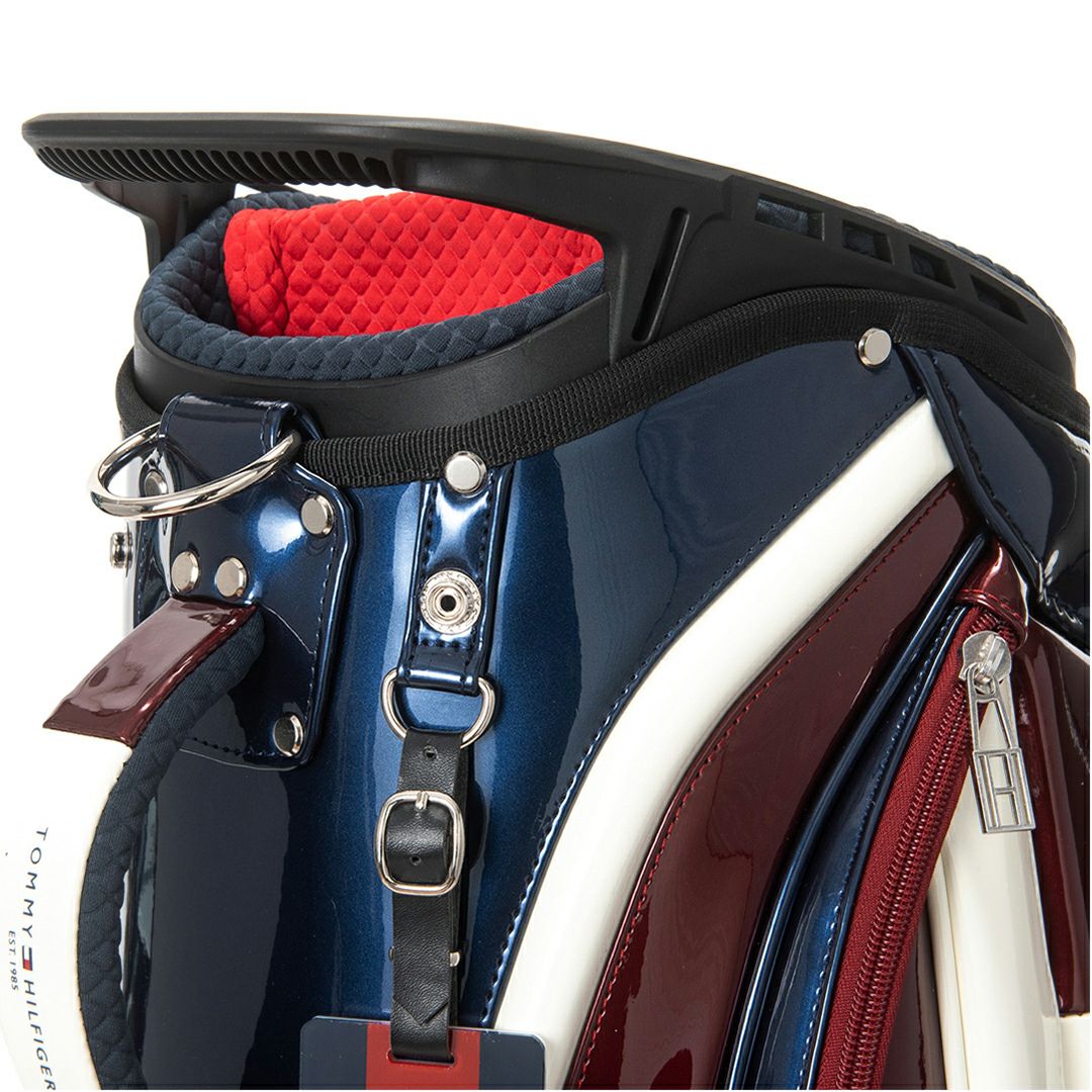 トミー ヒルフィガー ゴルフ Tommy Hilfiger Golf メンズ レディース ユニセックス カートキャディバッグ エナメルスポーツ THMG5FC1 詳細14