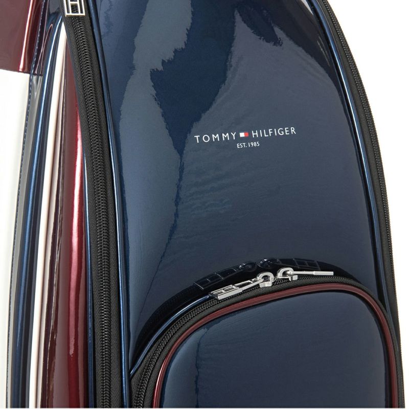 [トミーヒルフィガー]カートキャディバッグ エナメルスポーツ　トリコロール