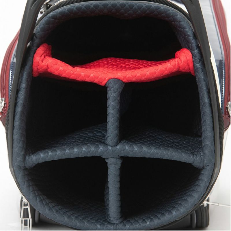 [トミーヒルフィガー]カートキャディバッグ エナメルスポーツ　トリコロール