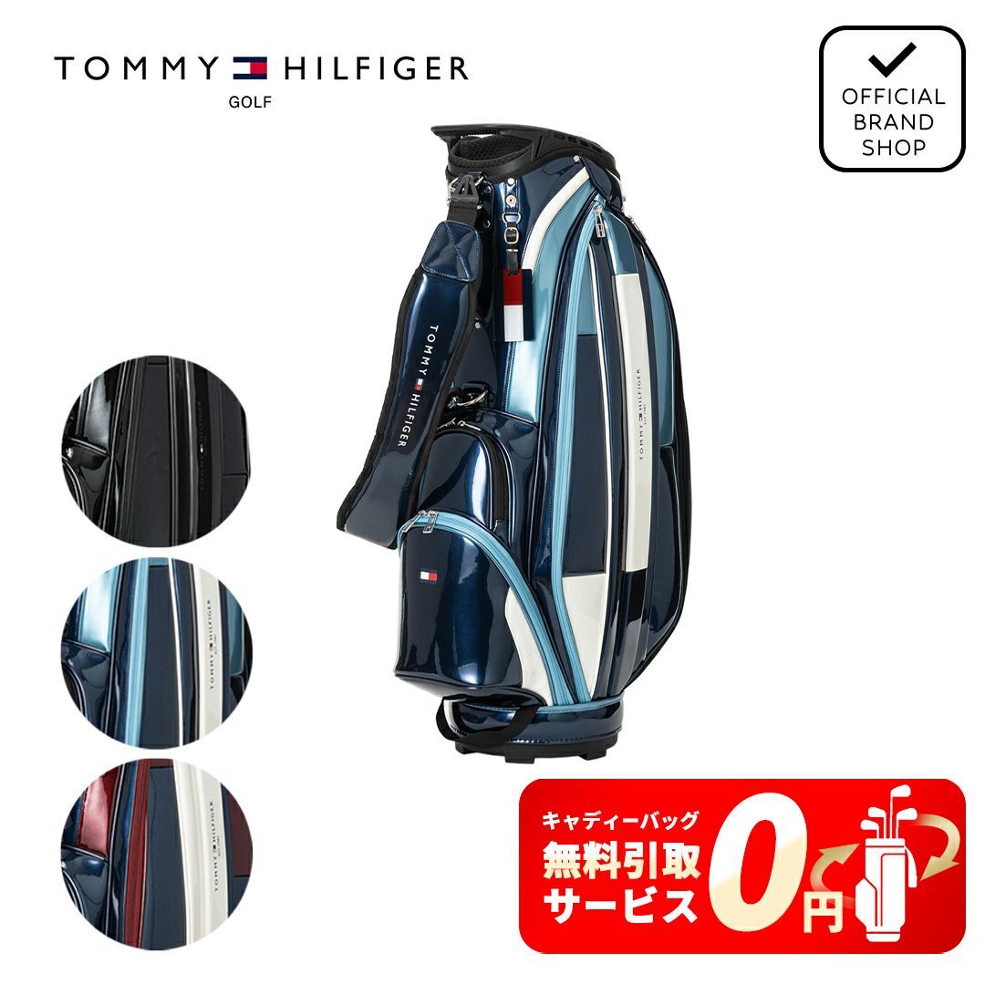 トミー ヒルフィガー ゴルフ Tommy Hilfiger Golf メンズ レディース ユニセックス カートキャディバッグ エナメルスポーツ THMG5FC1 詳細19