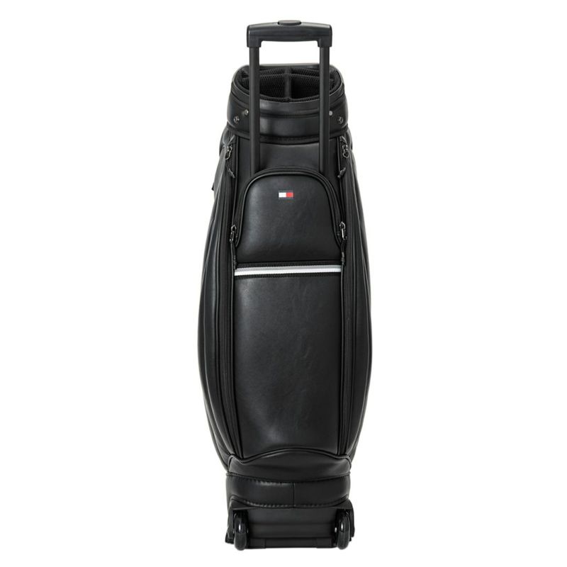 [トミーヒルフィガー]キャスターキャディバッグ ユースフル　ブラック