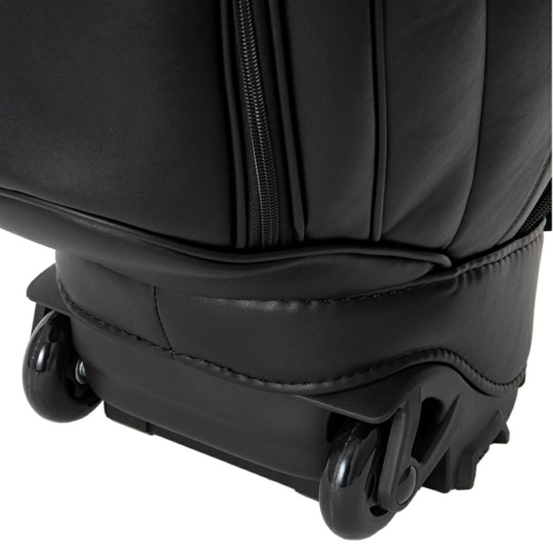 [トミーヒルフィガー]キャスターキャディバッグ ユースフル　ブラック