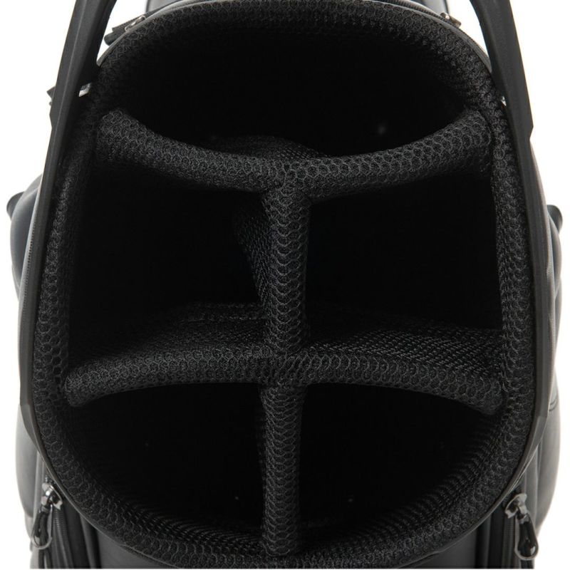 [トミーヒルフィガー]キャスターキャディバッグ ユースフル　ブラック