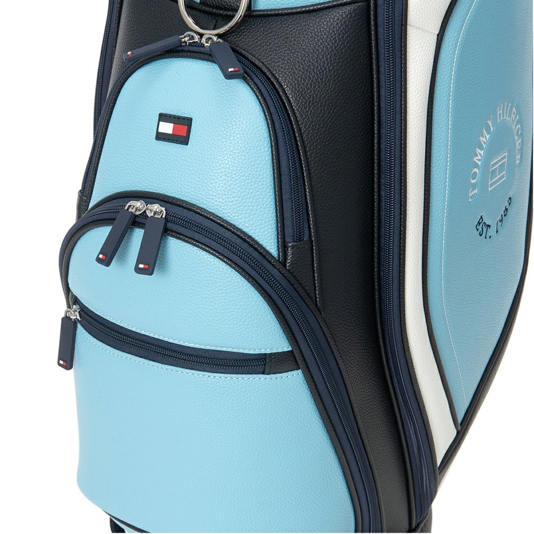 トミー ヒルフィガー ゴルフ Tommy Hilfiger Golf メンズ レディース ユニセックス カートキャディバッグ フラッグロゴ THMG5FC3 詳細9