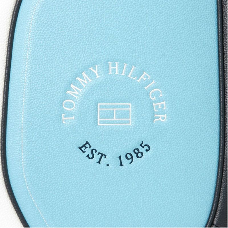 [トミーヒルフィガー]カートキャディバッグ フラッグロゴ　ブルー