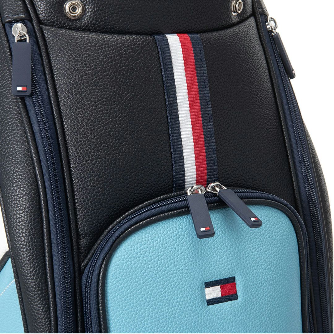 トミー ヒルフィガー ゴルフ Tommy Hilfiger Golf メンズ レディース ユニセックス カートキャディバッグ フラッグロゴ THMG5FC3 詳細13