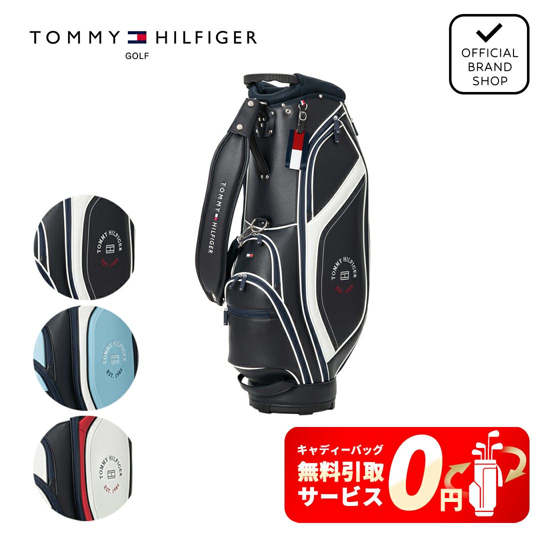 トミー ヒルフィガー ゴルフ Tommy Hilfiger Golf メンズ レディース ユニセックス カートキャディバッグ フラッグロゴ THMG5FC3 詳細17