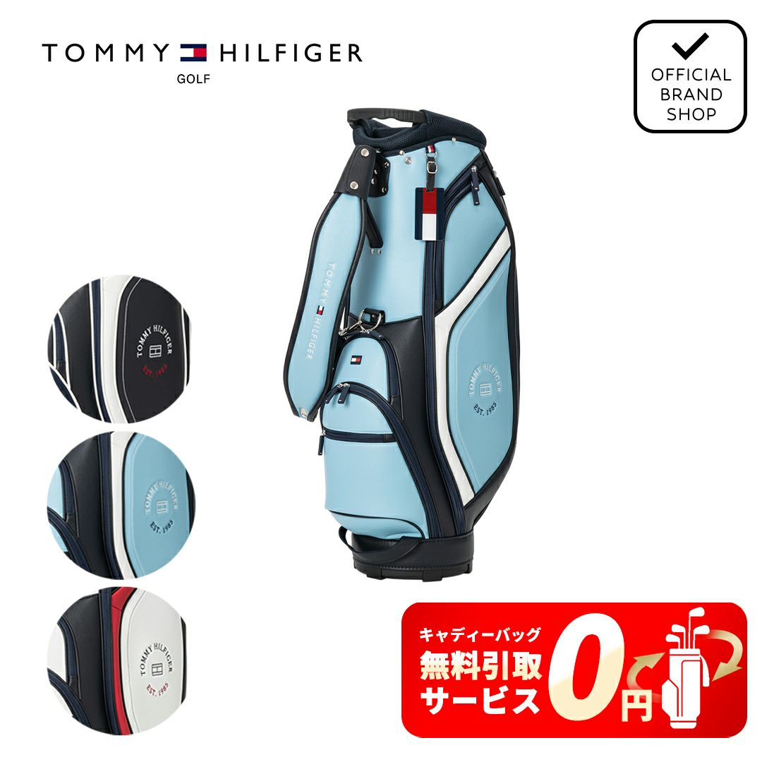 トミー ヒルフィガー ゴルフ Tommy Hilfiger Golf メンズ レディース ユニセックス カートキャディバッグ フラッグロゴ THMG5FC3 詳細18
