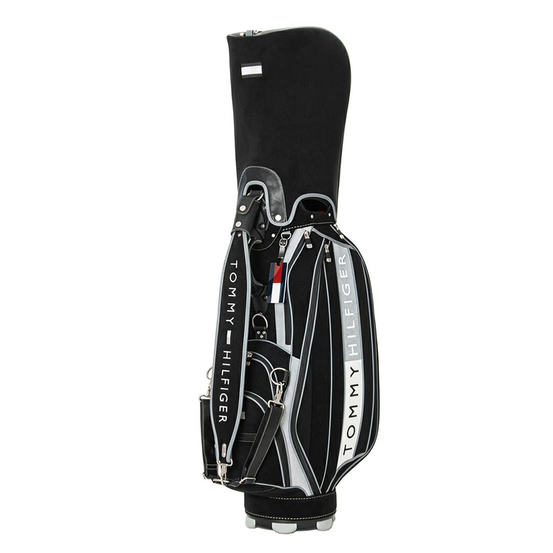 トミー ヒルフィガー ゴルフ Tommy Hilfiger Golf メンズ レディース ユニセックス カートキャディバッグ PREMIUM FACE THMG5FCA 詳細1